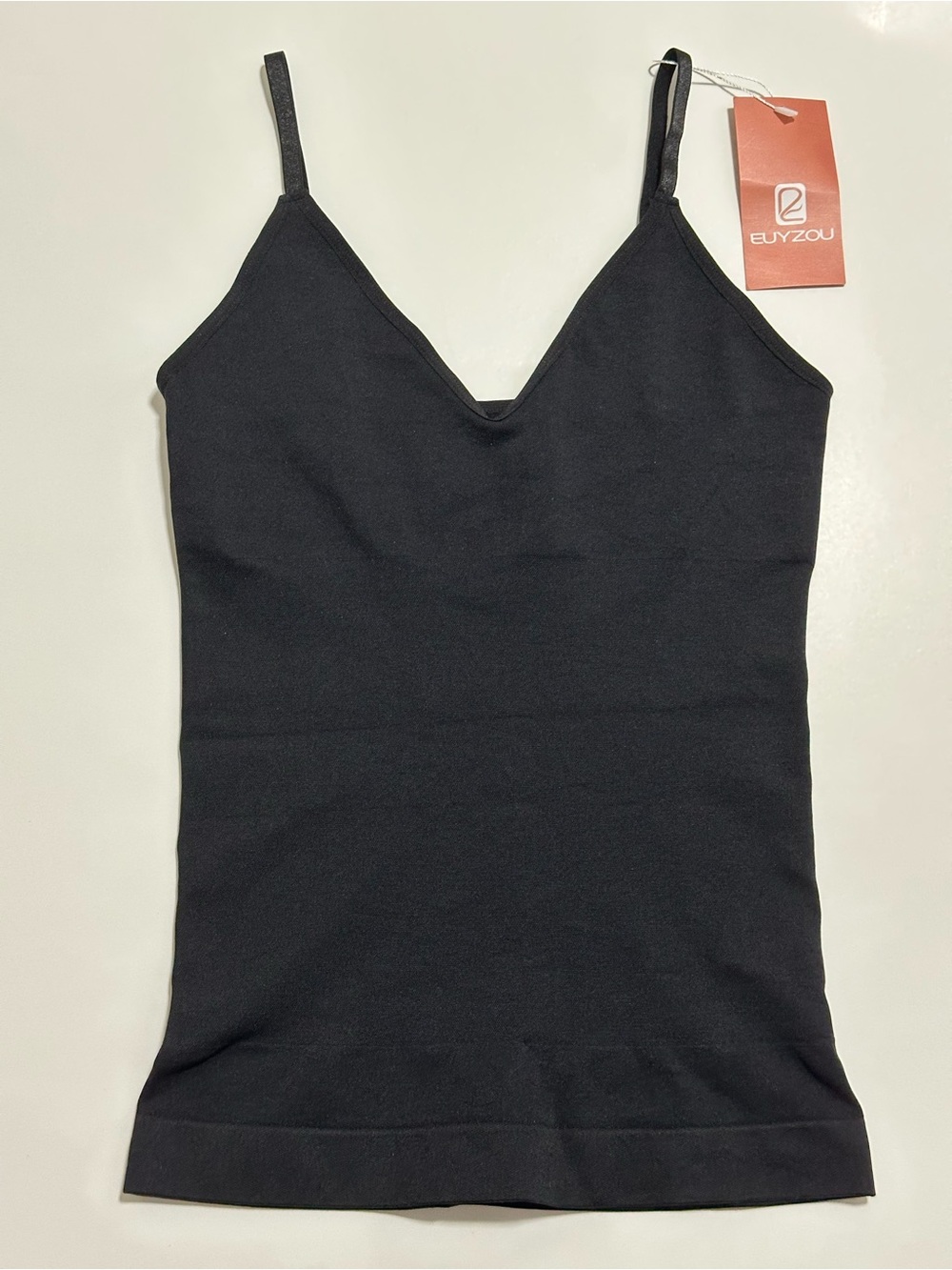 Euyzou Seamless Camisole Top — Size M — Black — NWT